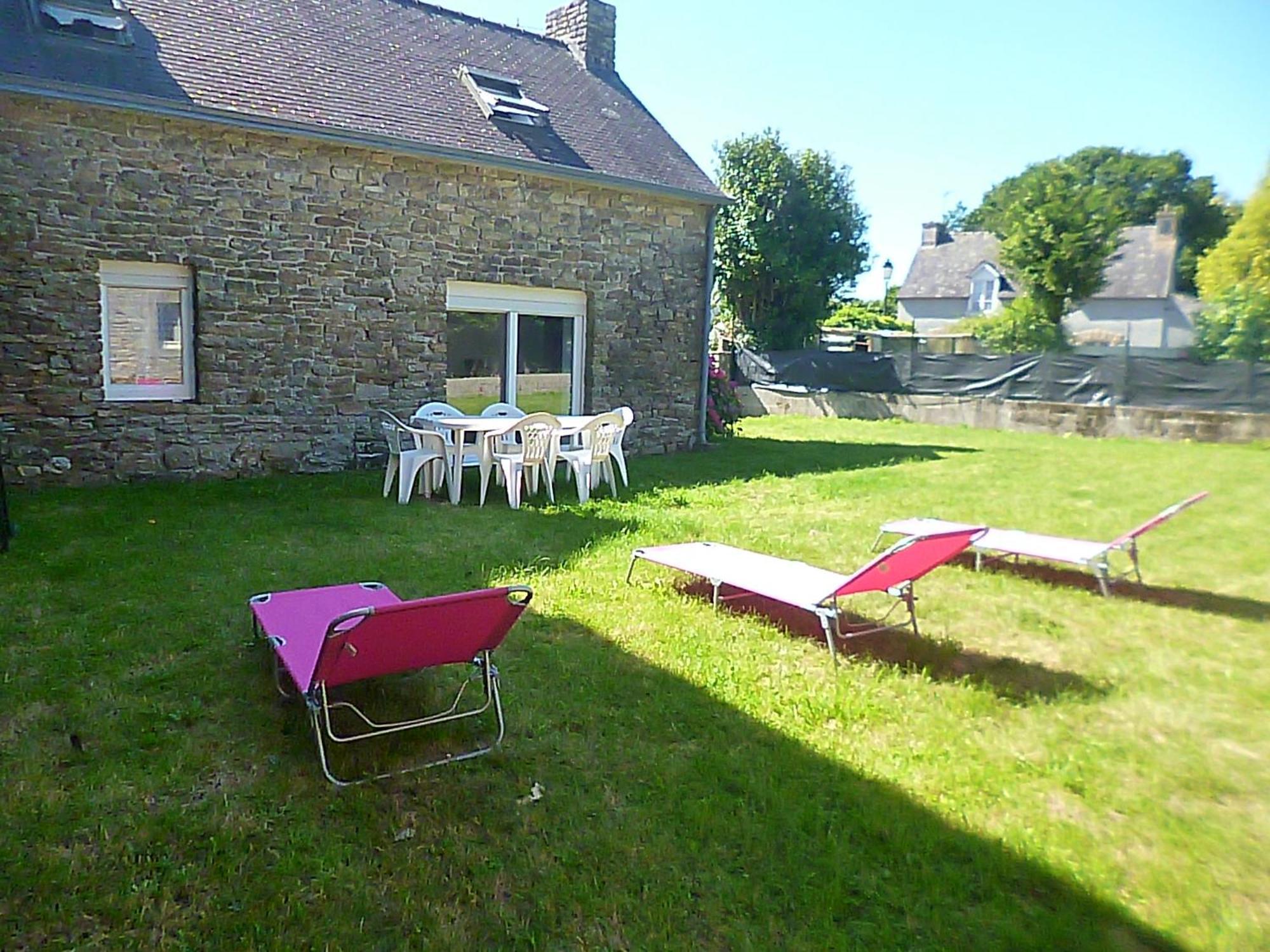 Gite Au Calme Centre Finistere Jardin Clos Trégourez Exterior foto